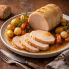 Rôti de veau – Coupe nette et régulière