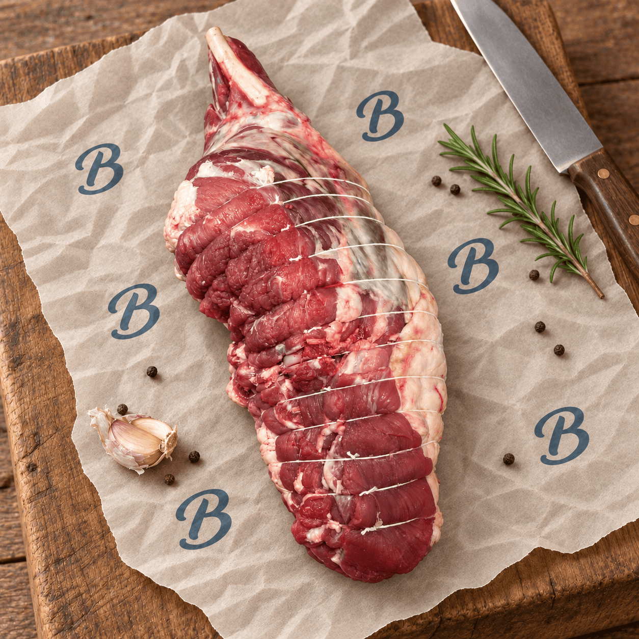 Gigot d’agneau semi désossé – Viande fine et tendre