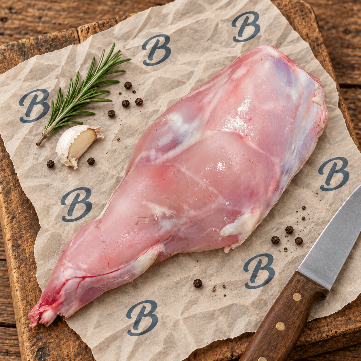 Cuisse de lapin – Tendre et délicate